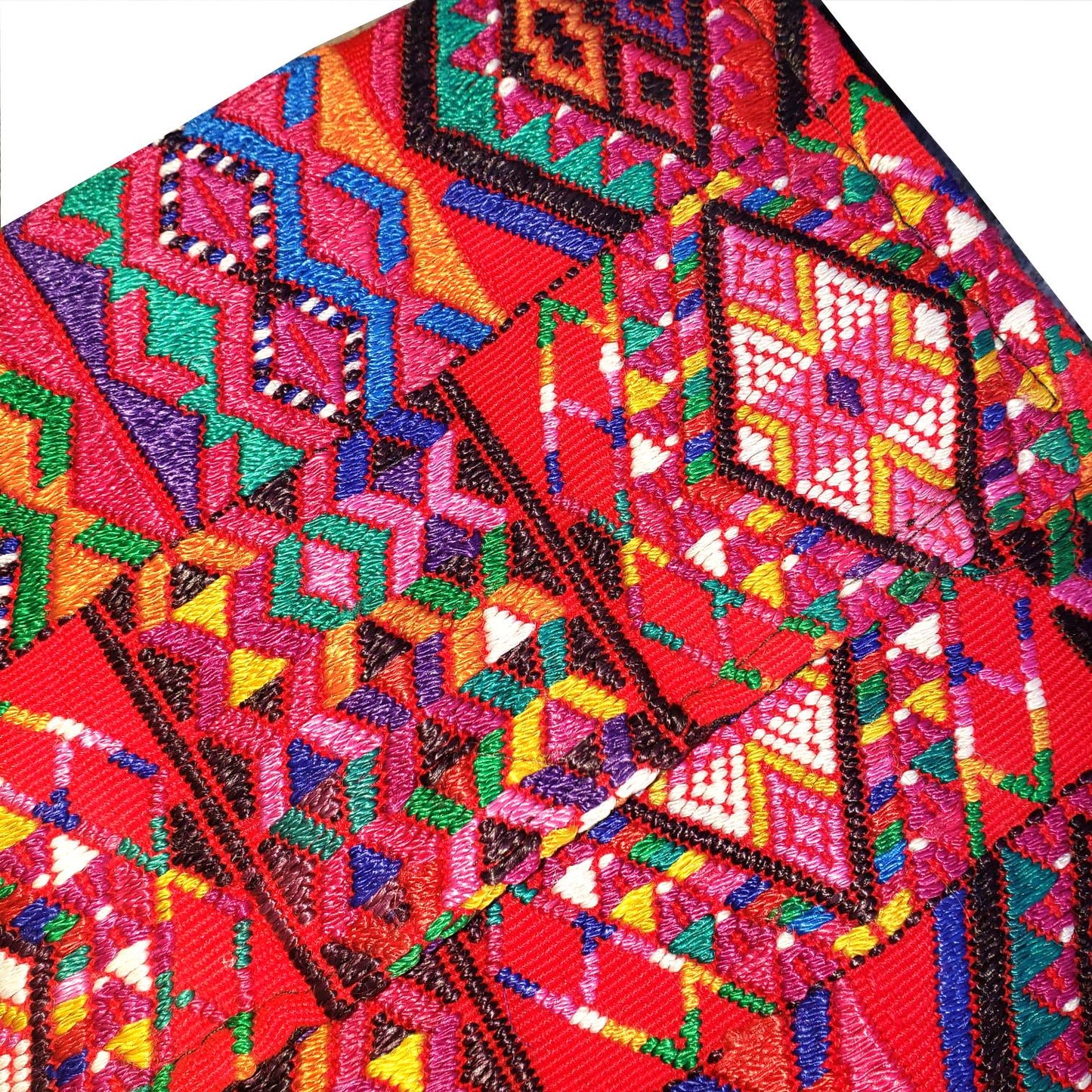 Guatemalan Huipil Crossbody PURSE, Handcrafted Upcycled Traditional Fabric, CHICHICASTENANGO Purse