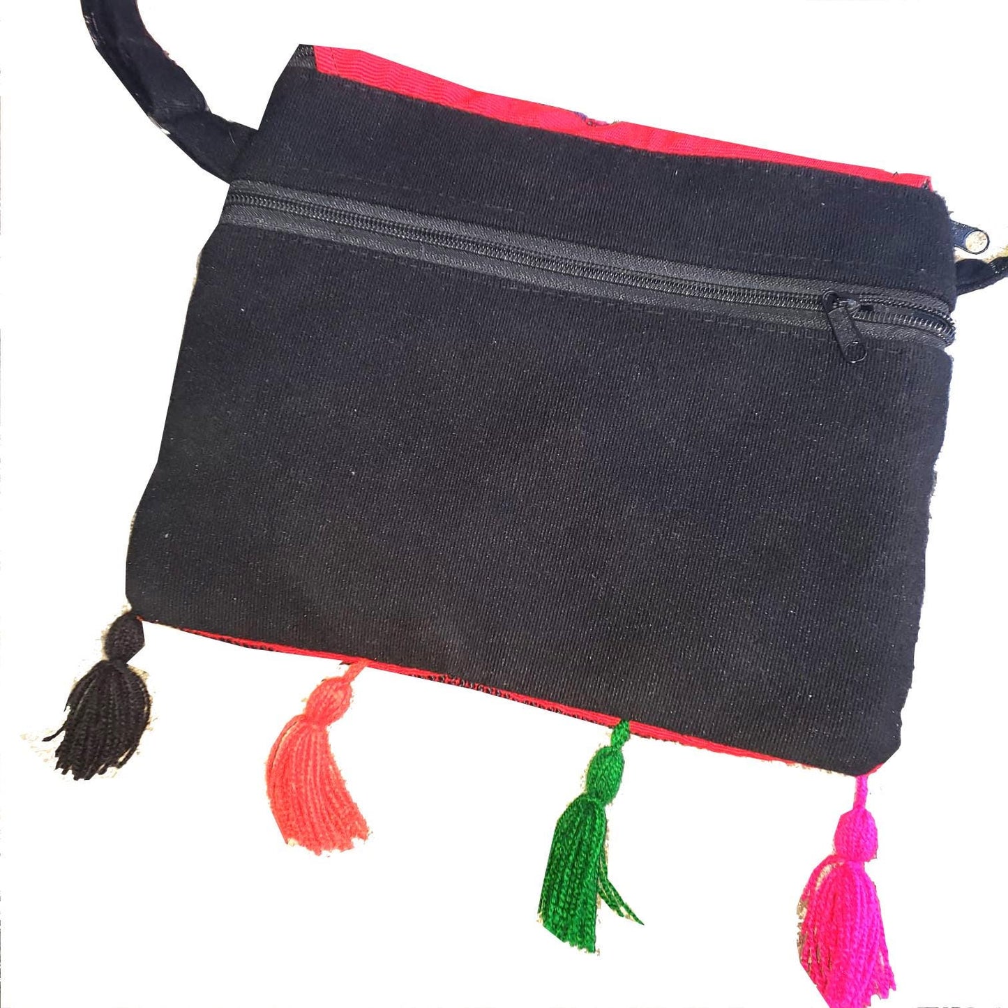 Guatemalan Huipil Crossbody PURSE, Handcrafted Upcycled Traditional Fabric, CHICHICASTENANGO Purse