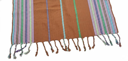 Cotton Textile Handmade RUNNER With Tassels 60 inches Length