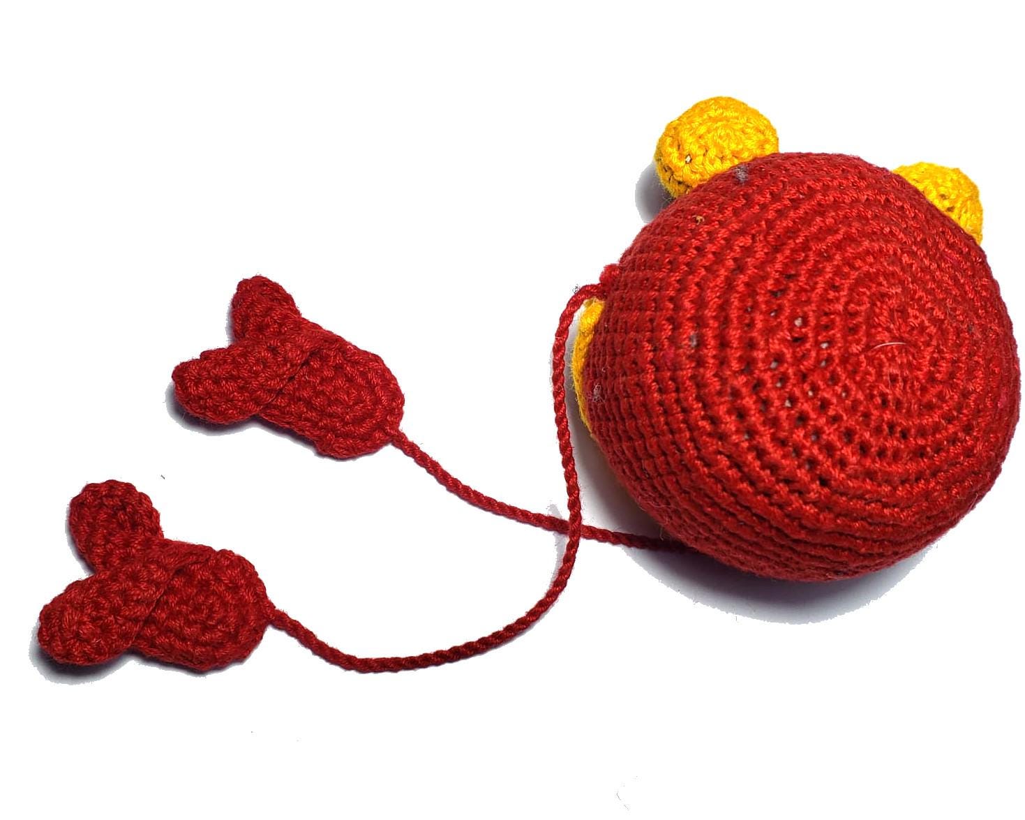 Crocheted Cotton Hacky Sacks GRAB Toy