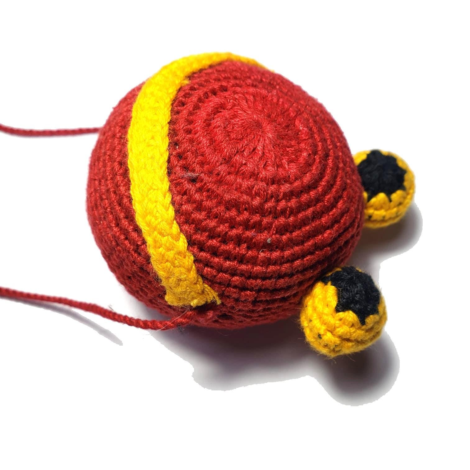 Crocheted Cotton Hacky Sacks GRAB Toy