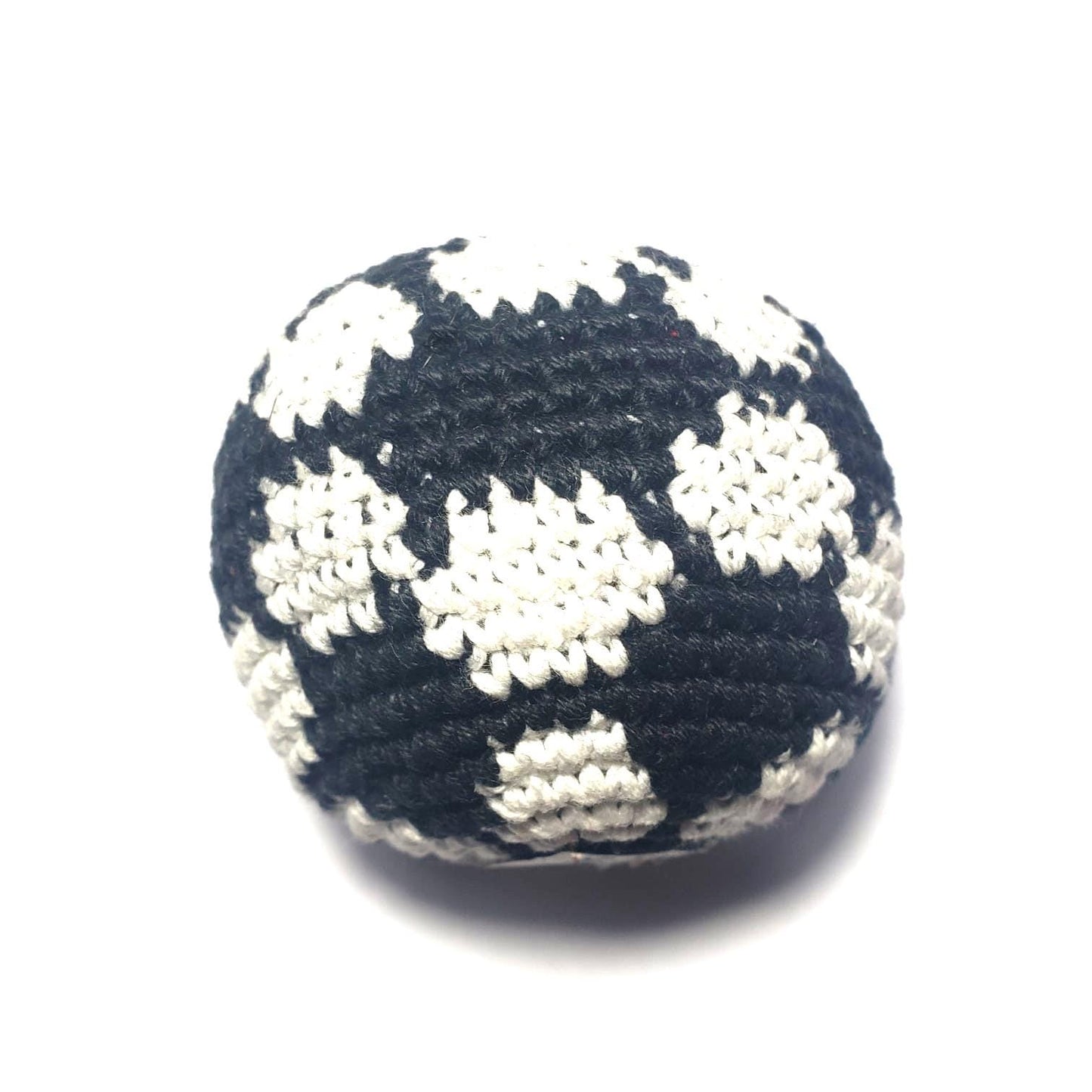 Guatemala Stress Relief Crocheted Cotton Hacky SACKS, Foot Ball JUGGLING BALLS