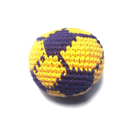 Guatemala Stress Relief Crocheted Cotton Hacky SACKS, Foot Ball JUGGLING BALLS