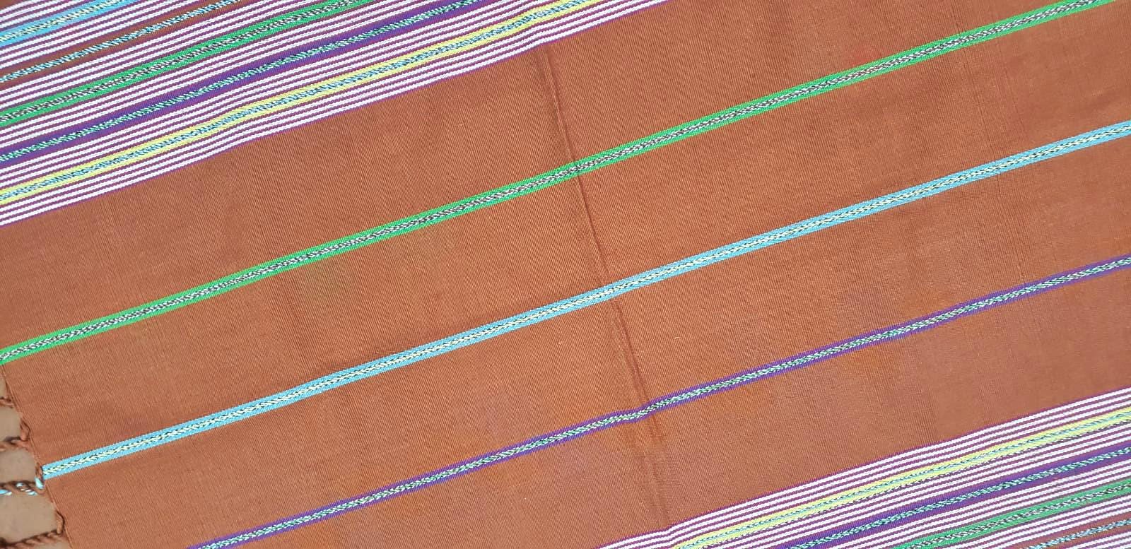 Cotton Textile Handmade RUNNER With Tassels 60 inches Length