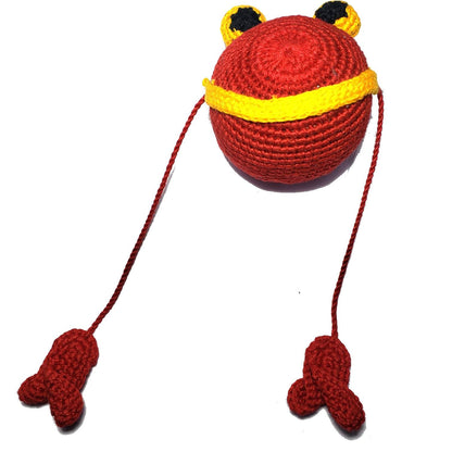 Crocheted Cotton Hacky Sacks GRAB Toy