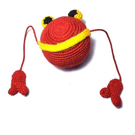 Crocheted Cotton Hacky Sacks GRAB Toy
