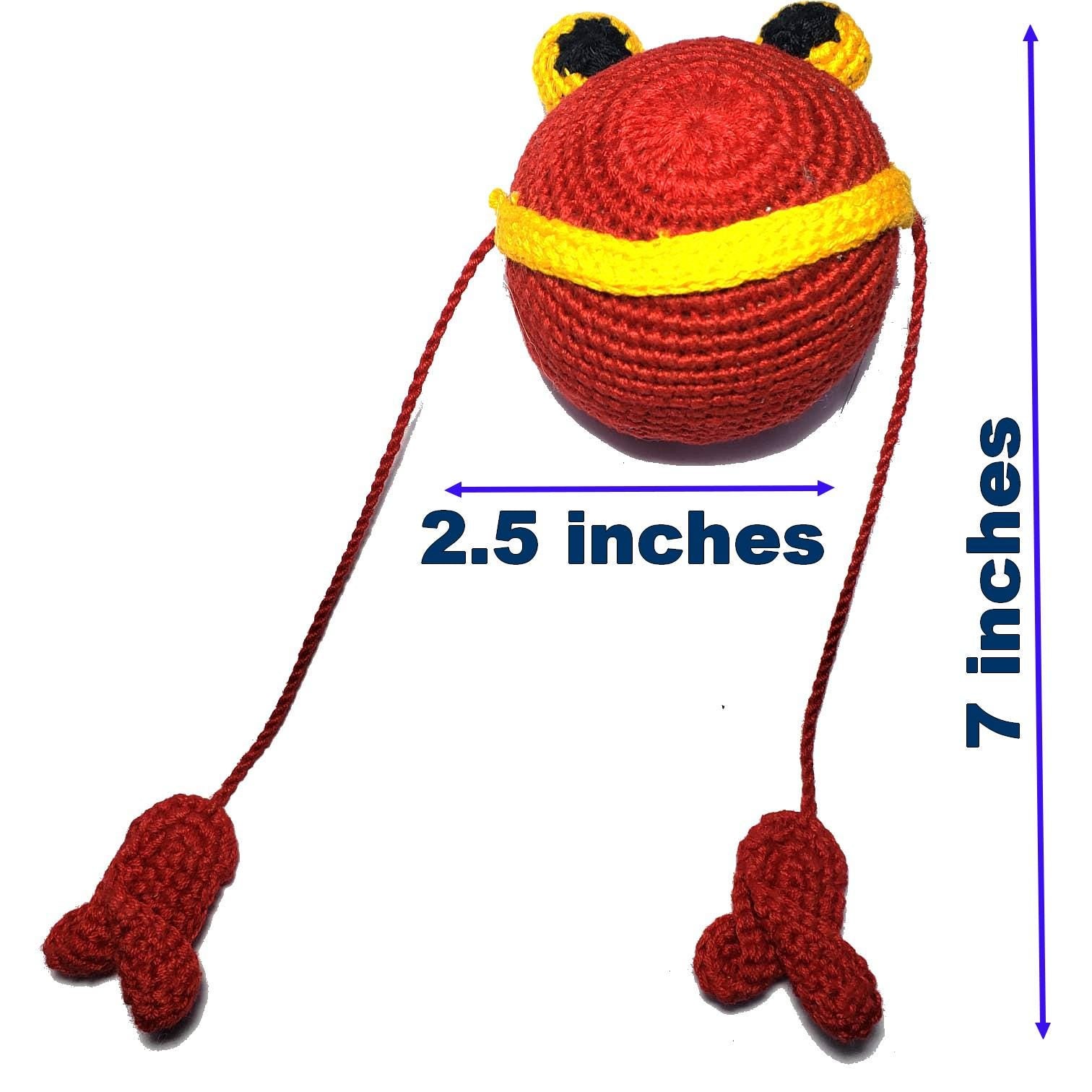 Crocheted Cotton Hacky Sacks GRAB Toy