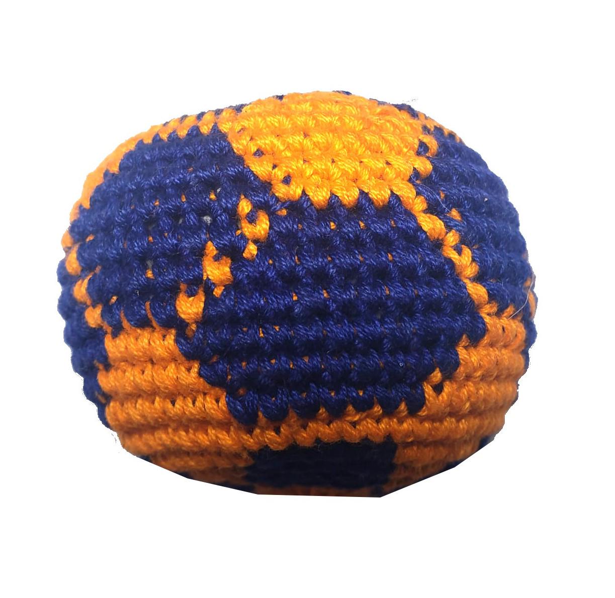 Guatemala Stress Relief Crocheted Cotton Hacky SACKS, Foot Ball JUGGLING BALLS