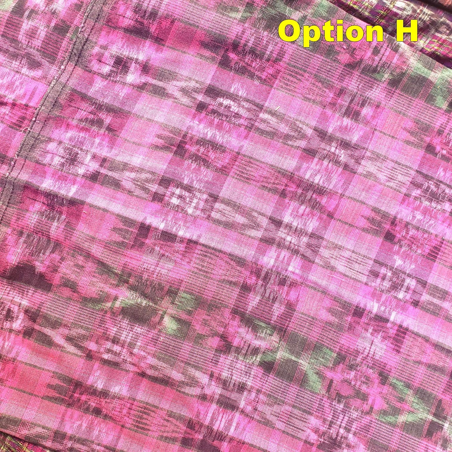 Guatemalan Unique Vintage Ikat Cotton fabric per yard- Hand Woven Ethnic Textile - 700