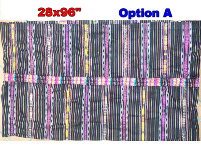 Vintage Handwoven Cotton Chichicastenango Guatemalan textile fabric per yard