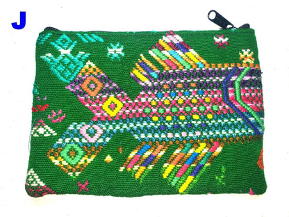 Guatemalan UPCYCLED Huipil Double Sided Coin PURSE