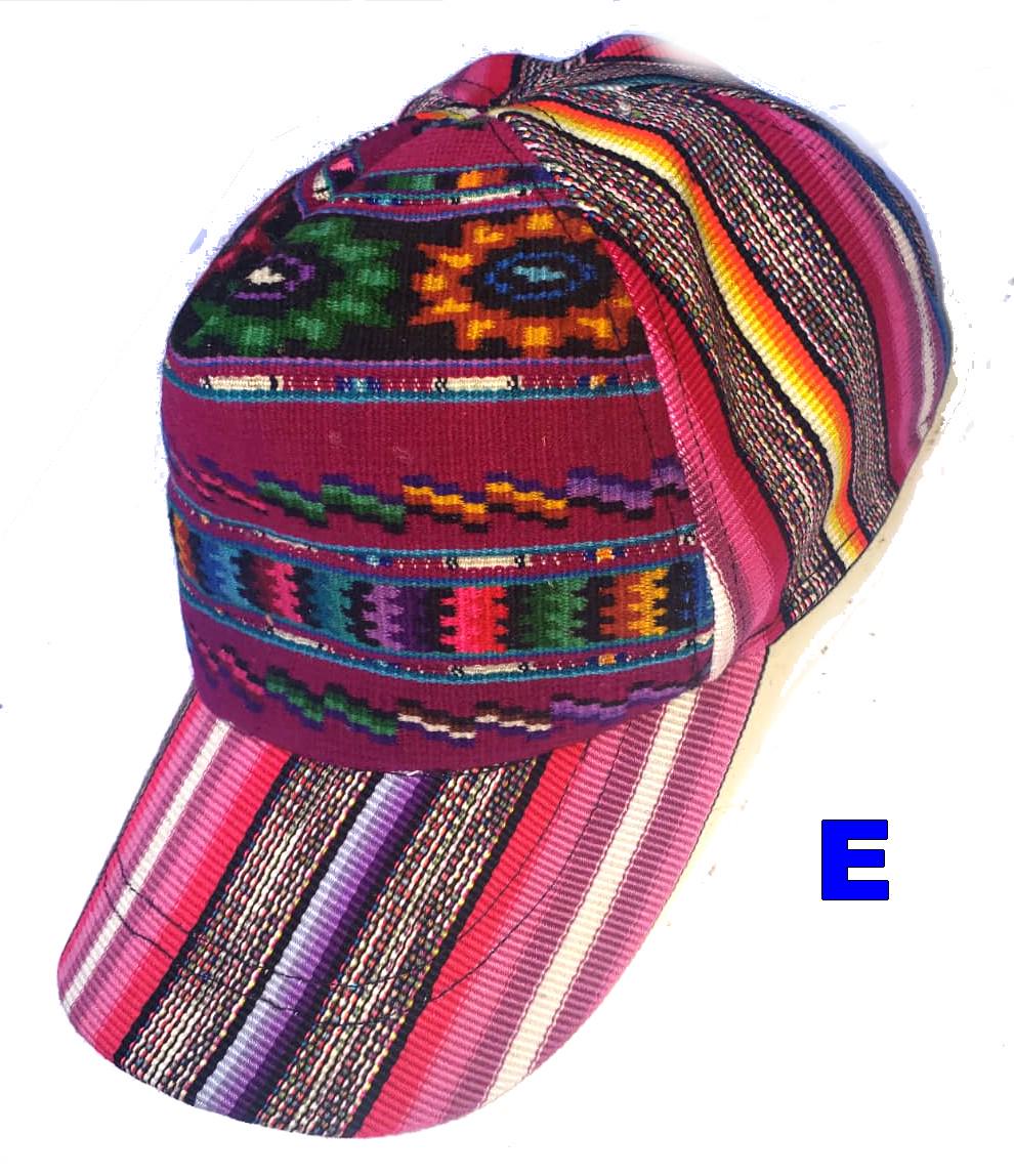 Guatemalan UNISEX Upcycled Huipil Hat CAP