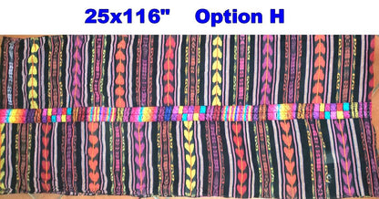 Vintage Handwoven Cotton Chichicastenango Guatemalan textile fabric per yard