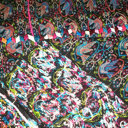 New Unique Guatemala Handmade Weaved Cotton Multicolor ZUNIL DOVES Corte -Fabric per Yard-