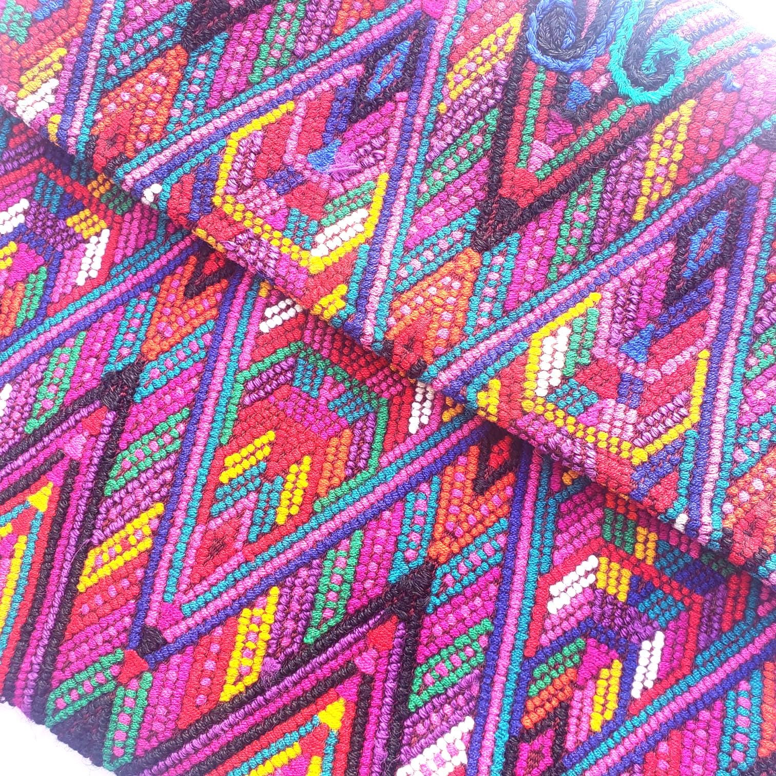 Guatemalan Huipil Crossbody PURSE, Handcrafted Upcycled Traditional Fabric, CHICHICASTENANGO Purse