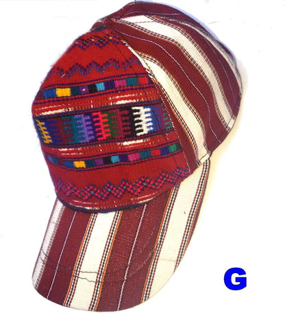 Guatemalan UNISEX Upcycled Huipil Hat CAP