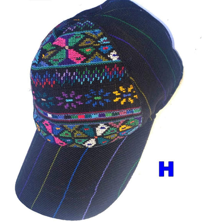 Guatemalan UNISEX Upcycled Huipil Hat CAP