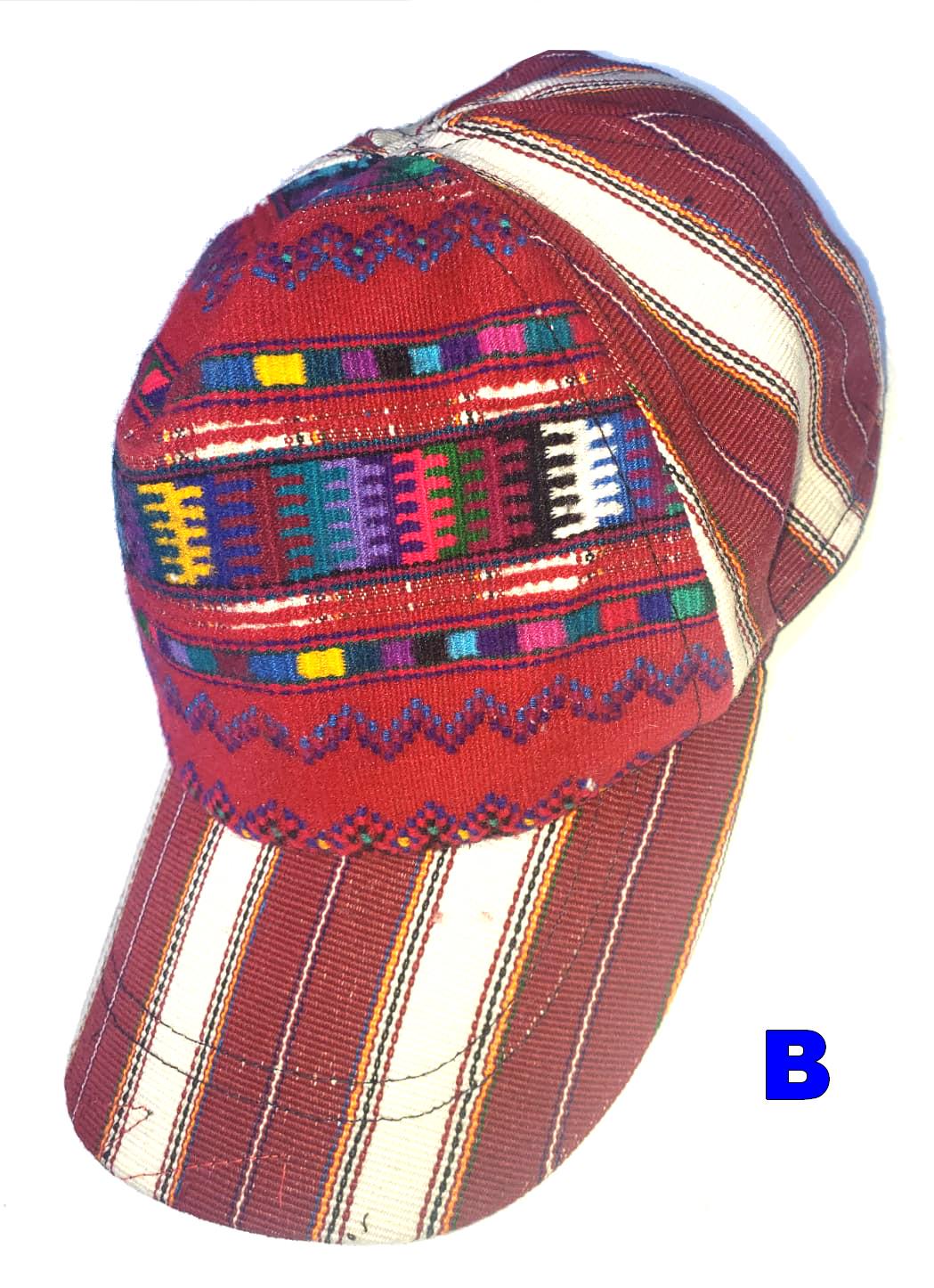 Guatemalan UNISEX Upcycled Huipil Hat CAP