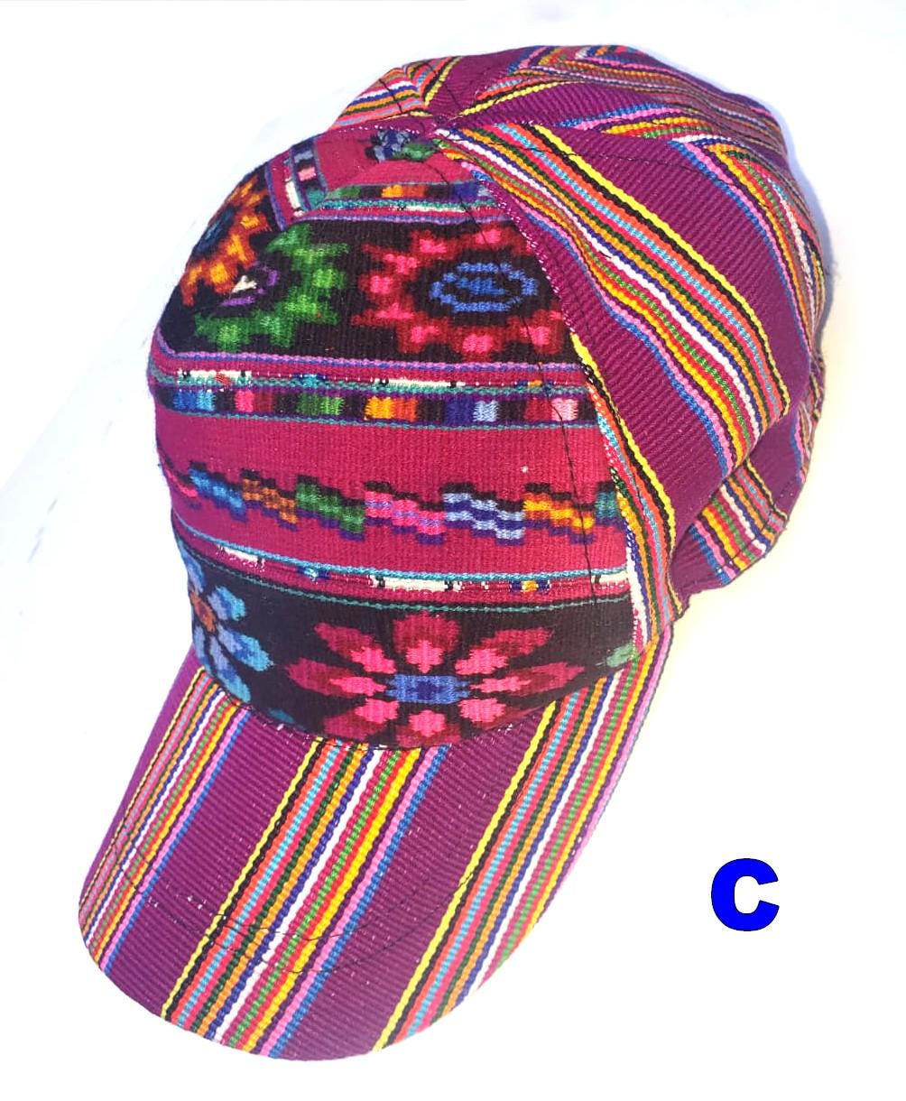 Guatemalan UNISEX Upcycled Huipil Hat CAP