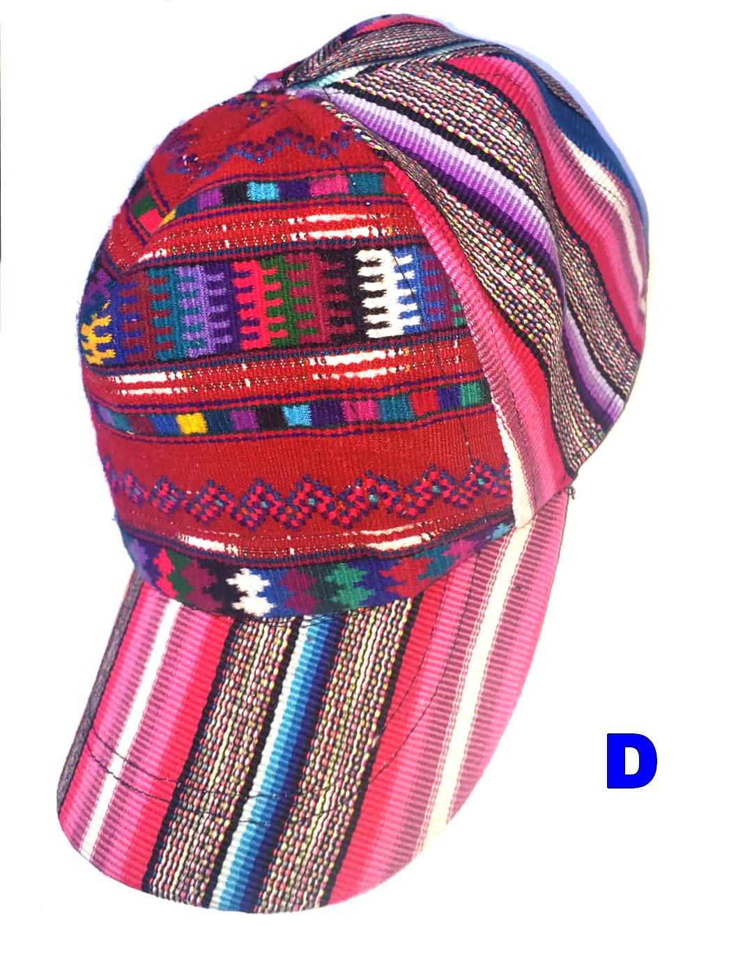 Guatemalan UNISEX Upcycled Huipil Hat CAP