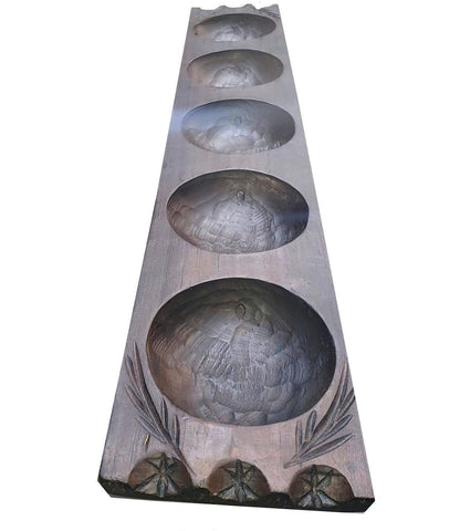 Rustic Pinewood TRAY / Brown NAHUALA Tray, Candle holder