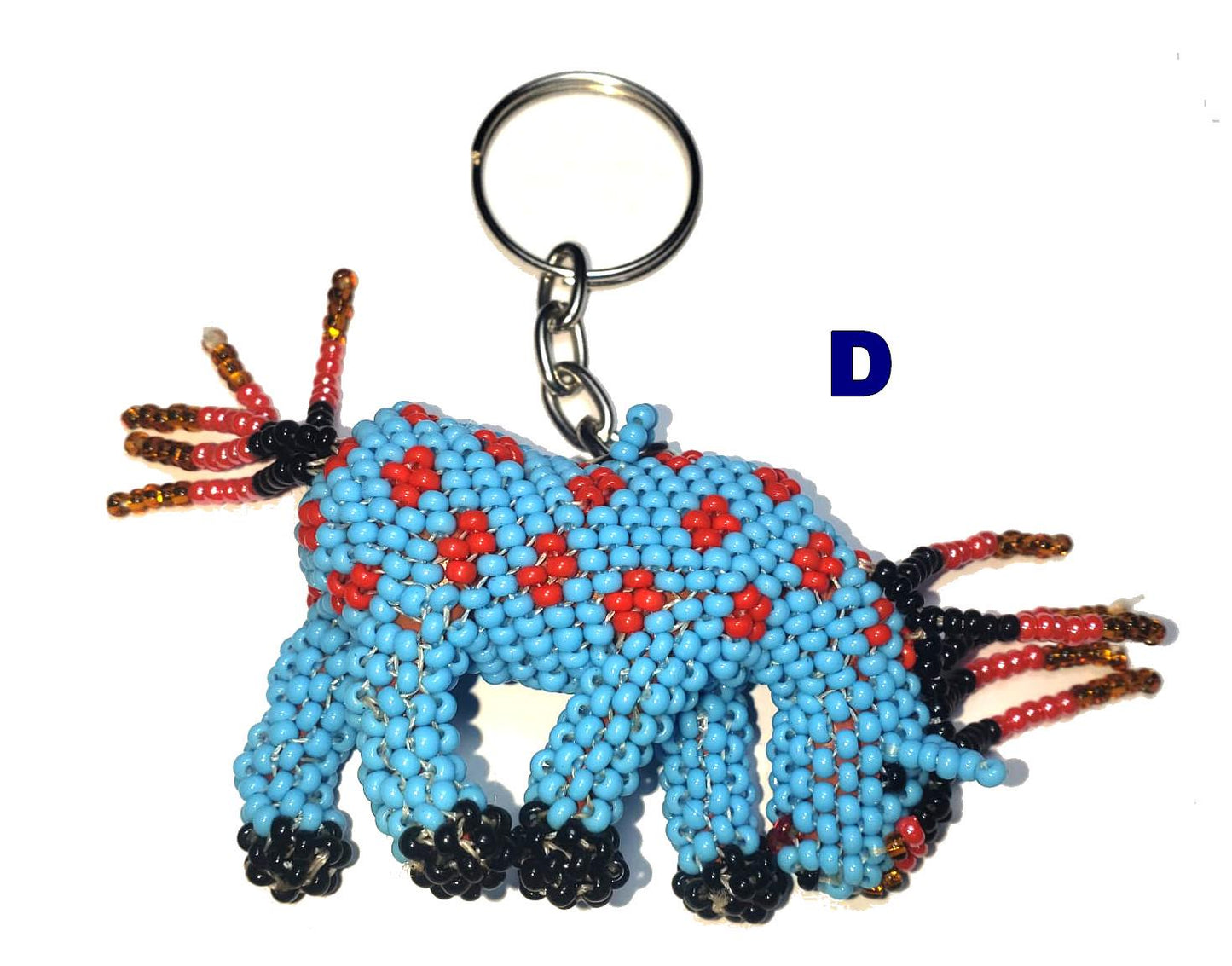 Beaded Horse Ornament: Czech Glass Beads, Handmade Guatemalan Gift