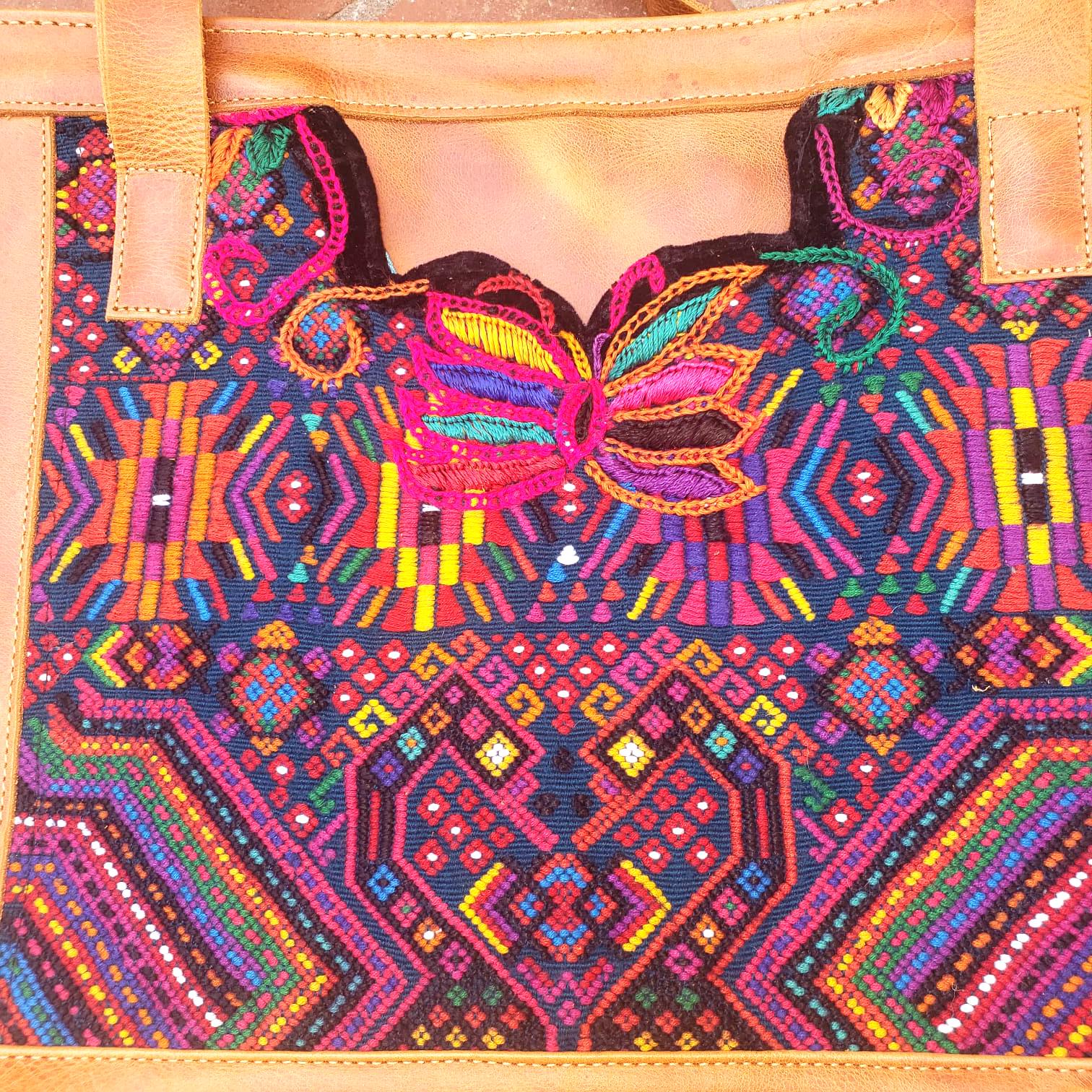 Authentic Leather Handwoven Tote SHOPPING BAG