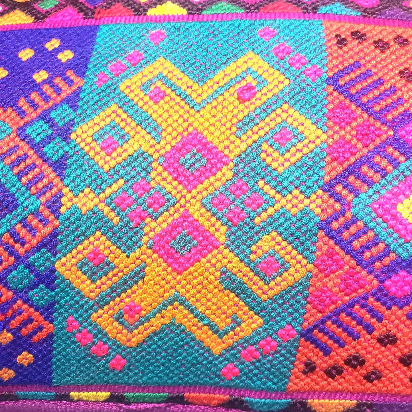 Magento Cotton Pillow, Geometric Pattern cover, Rectangle 10.5x16 inches case