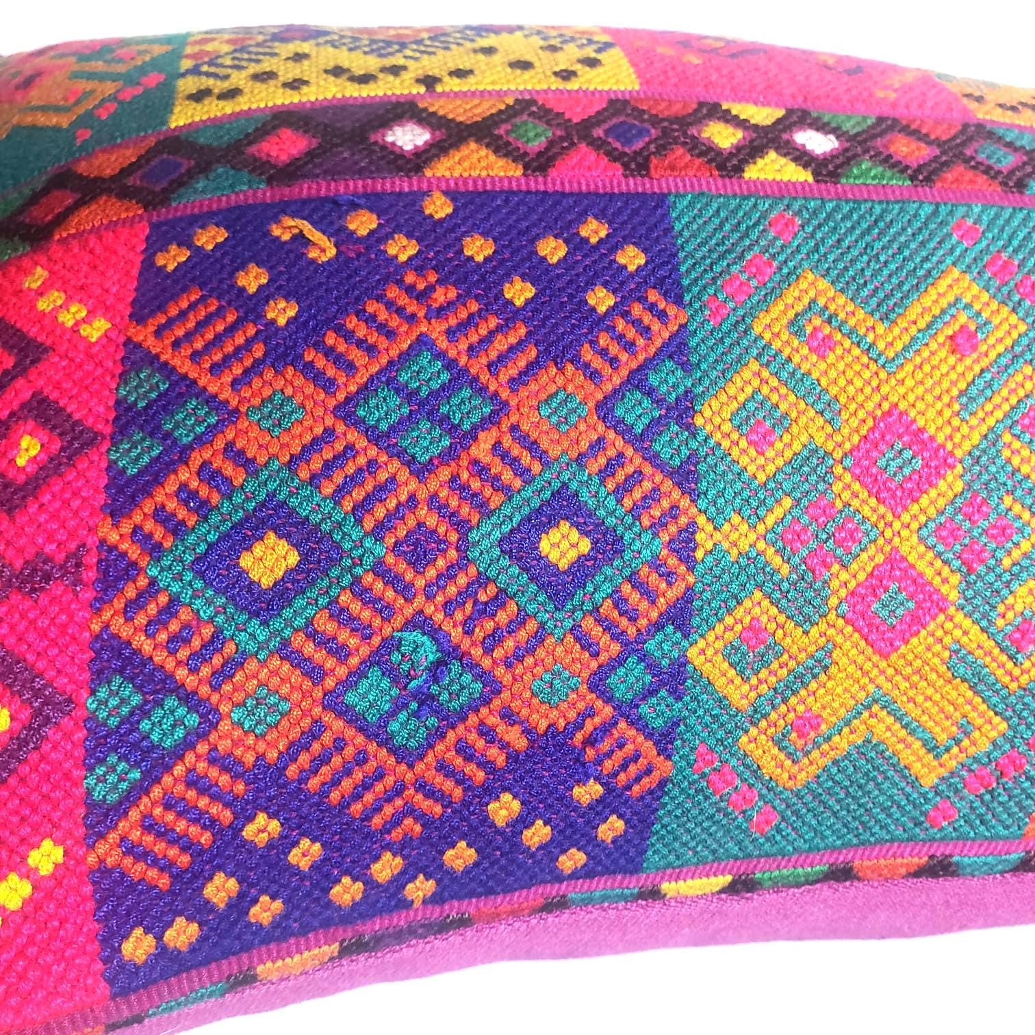 Magento Cotton Pillow, Geometric Pattern cover, Rectangle 10.5x16 inches case