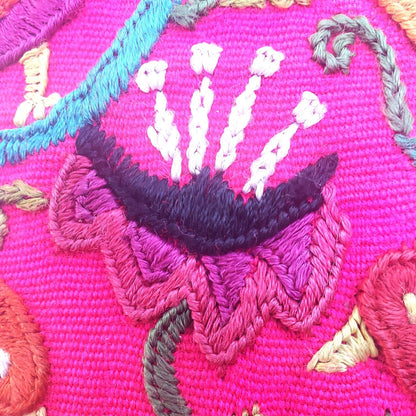 Guatemalan hand-embroidery - SANTIAGO ATITLAN - pillow cushion COVER 14x14