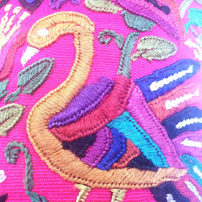 Guatemalan hand-embroidery - SANTIAGO ATITLAN - pillow cushion COVER 14x14
