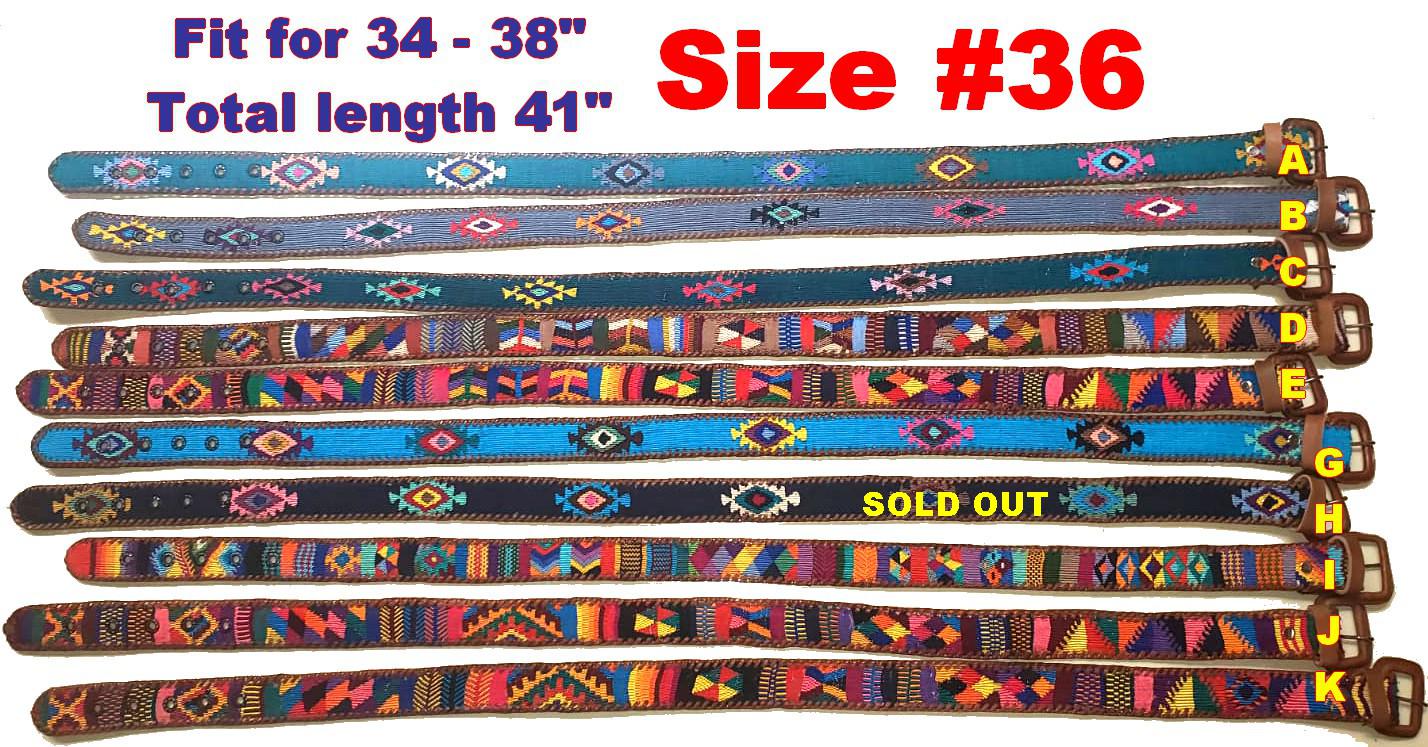 Authentic Handmade SILK Leather Braided UNISEX Belt, Colorful Woven Design with Buckle and Loop