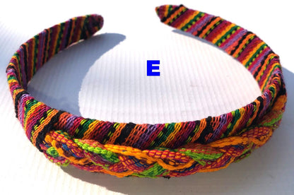 Guatemalan Comalapa Textil HAIRBAND Headband Hair HOLDER