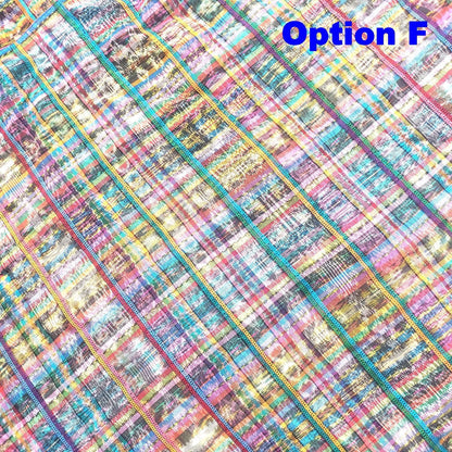 Guatemalan Unique Vintage Ikat Cotton fabric per yard- Hand Woven Ethnic Textile - 700