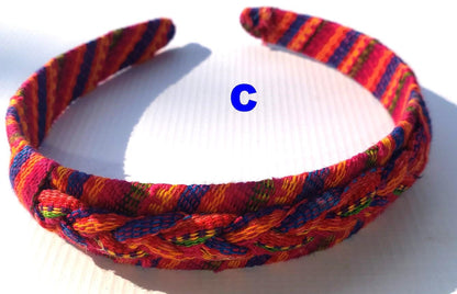 Guatemalan Comalapa Textil HAIRBAND Headband Hair HOLDER