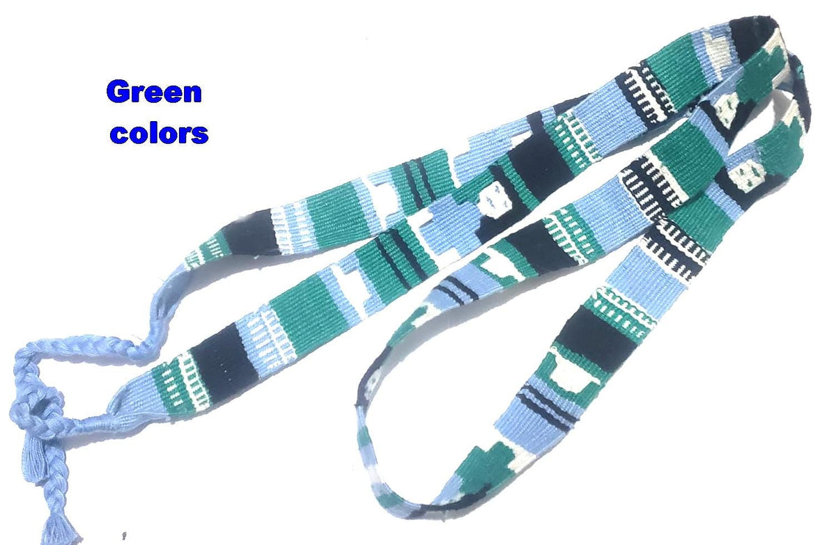 Cotton Guatemalan Faja Belt Sash Purse Strap