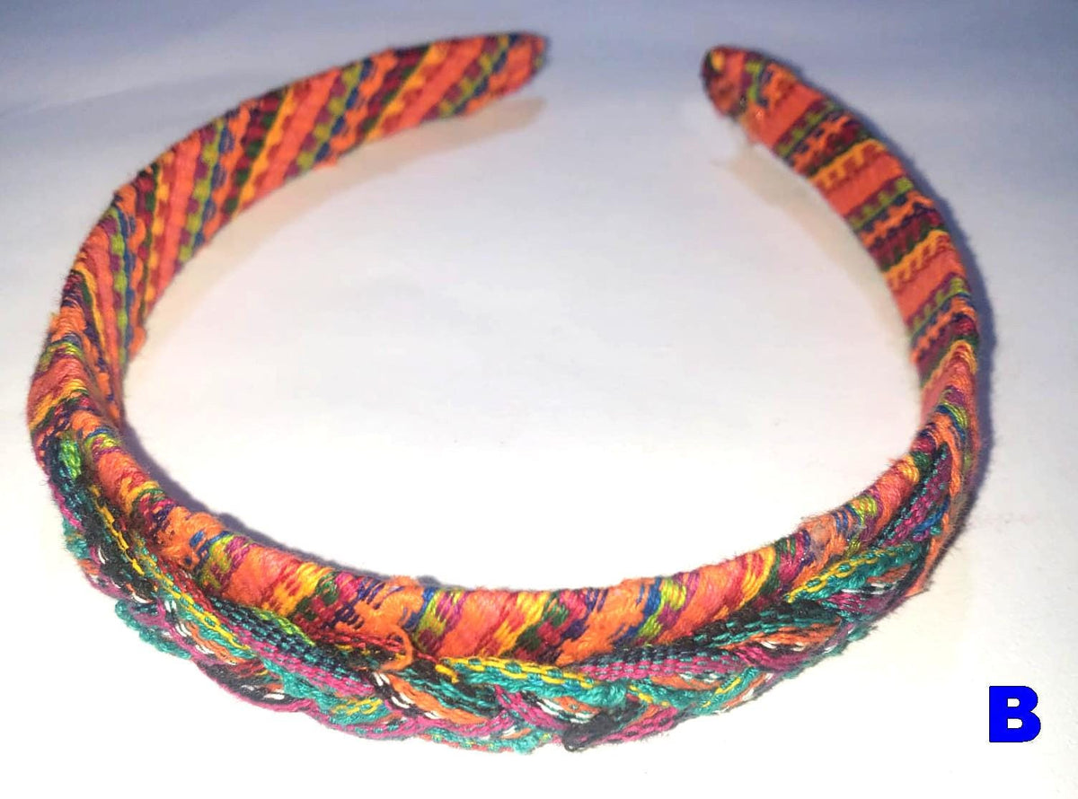 Guatemalan Comalapa Textil HAIRBAND Headband Hair HOLDER