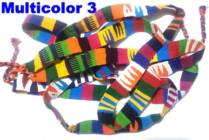 Cotton Guatemalan Faja Belt Sash Purse Strap