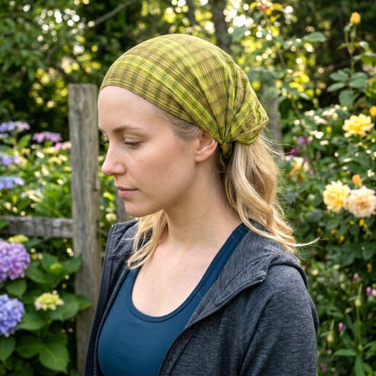 Guatemala Cotton HEADBAND, BANDANA Style, Elastic Stretch Fit, STANDARD Size, Sports Sweatband for Women