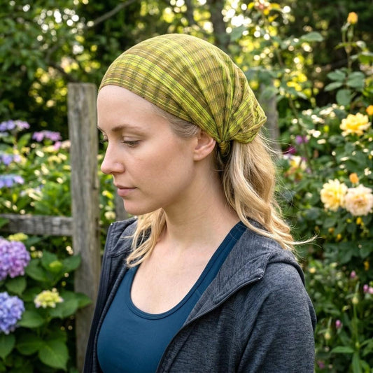 Guatemala Cotton HEADBAND, BANDANA Style, Elastic Stretch Fit, STANDARD Size, Sports Sweatband for Women
