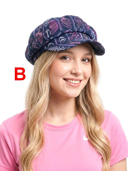 Women Baseball CAP For Female, Cotton HATS Casual boina, Women's Caps, IKAT Pattern