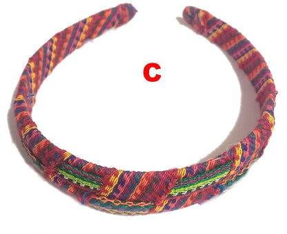 Guatemalan Comalapa Textil HAIRBAND Headband Hair HOLDER