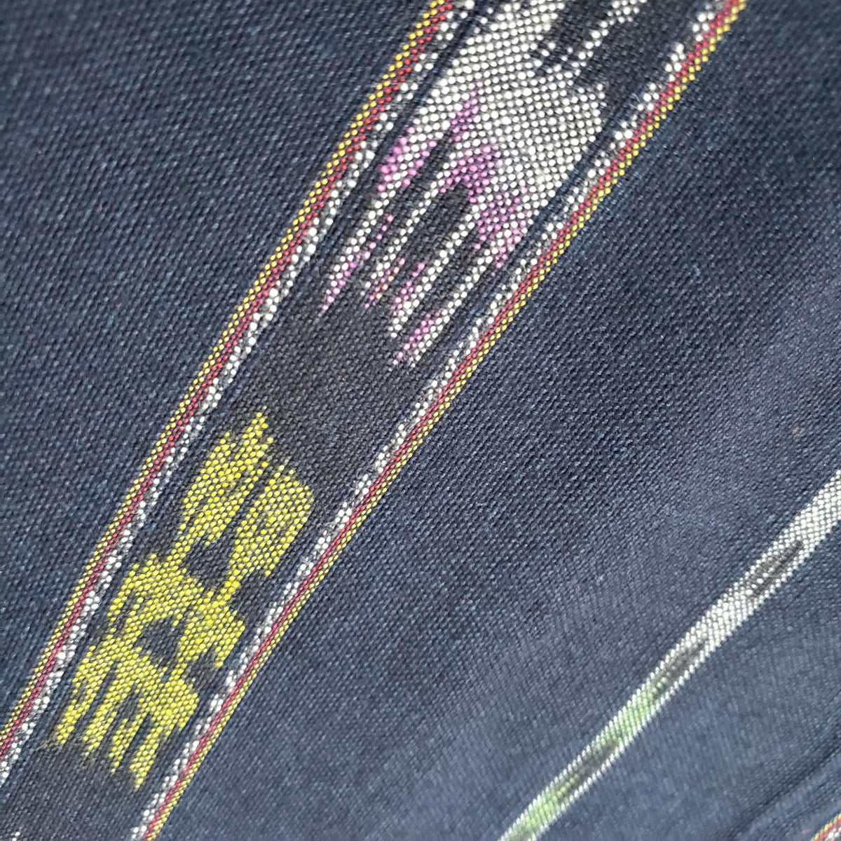 INDIGO Artisan Elegance TABLECLOTH, Embroidered Nahuala Heritage Table Cover, Vibrant Threads Dining Cloth