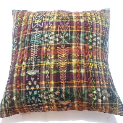 Cotton Handmade IKAT PILLOW Case CUSHION Cover -18x18- 20x20 Customizable Sizes