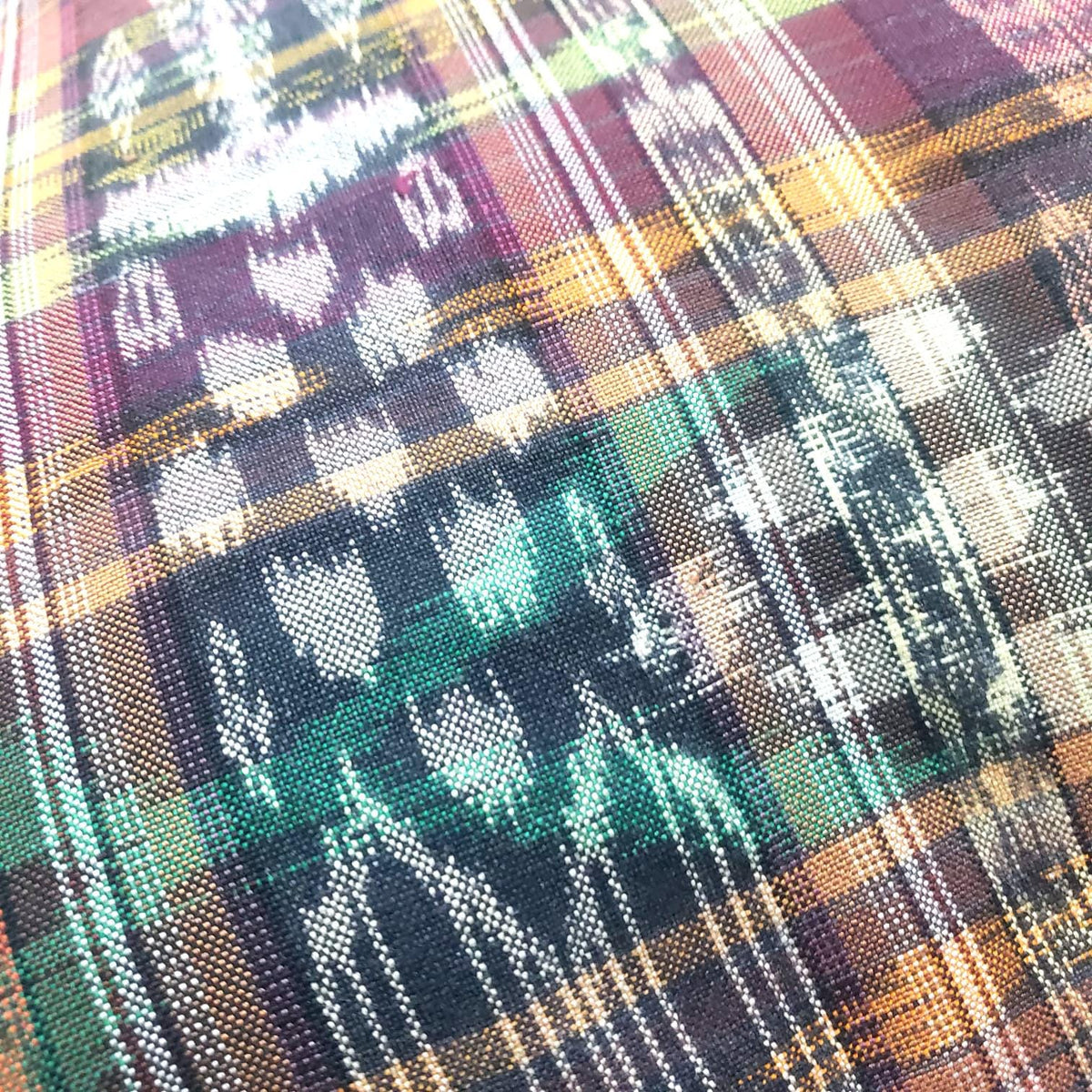 Cotton Handmade IKAT PILLOW Case CUSHION Cover -18x18- 20x20 Customizable Sizes