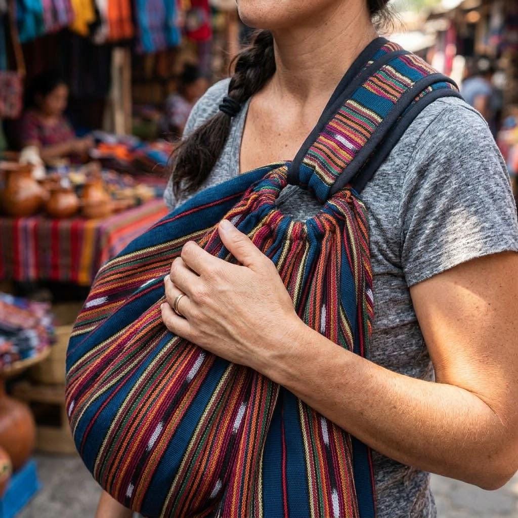 Adjustable Baby Wrap Carrier – 100% Cotton Ergonomic Infant Sling for Newborn to Toddler, Hands-Free Breathable Baby Carrier