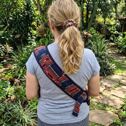 Adjustable Baby Wrap Carrier – 100% Cotton Ergonomic Infant Sling for Newborn to Toddler, Hands-Free Breathable Baby Carrier
