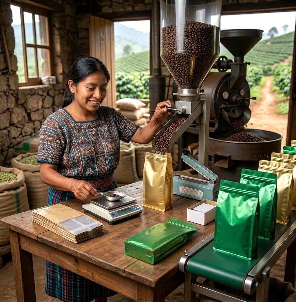 Guatemalan Premium Coffee -Whole - Grain options 12oz