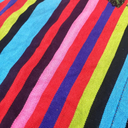 Hand-Embroidered Mayan Huipil Blouse | Santiago Atitlan Colorful Peacock Top | Traditional Handwoven Guatemalan Shirt