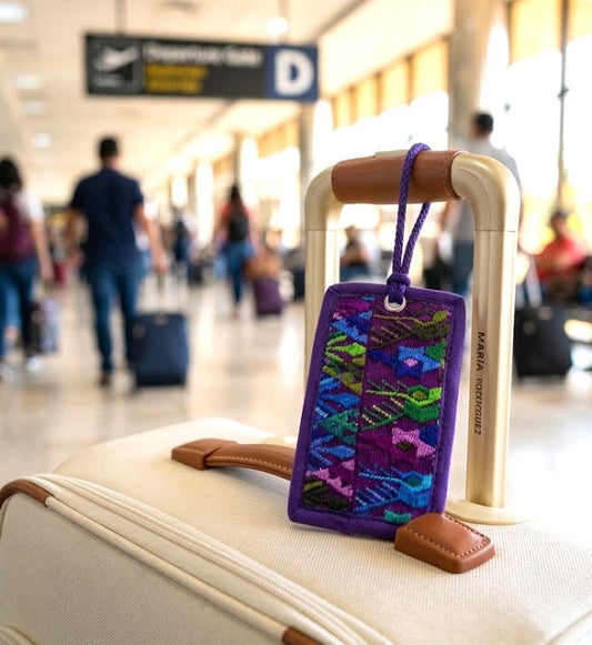 Guatemalan Huipil LUGGAGE TAG